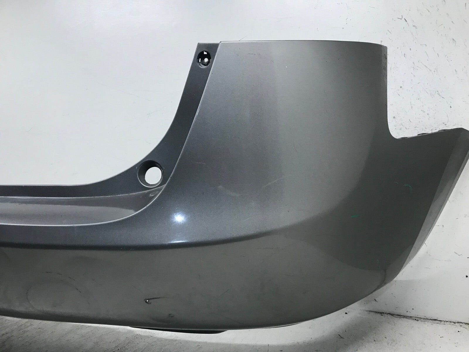 Rear Bumper Cover Gray Nissan Rogue Rogue Select SL SV S 2014 2015 CAPA