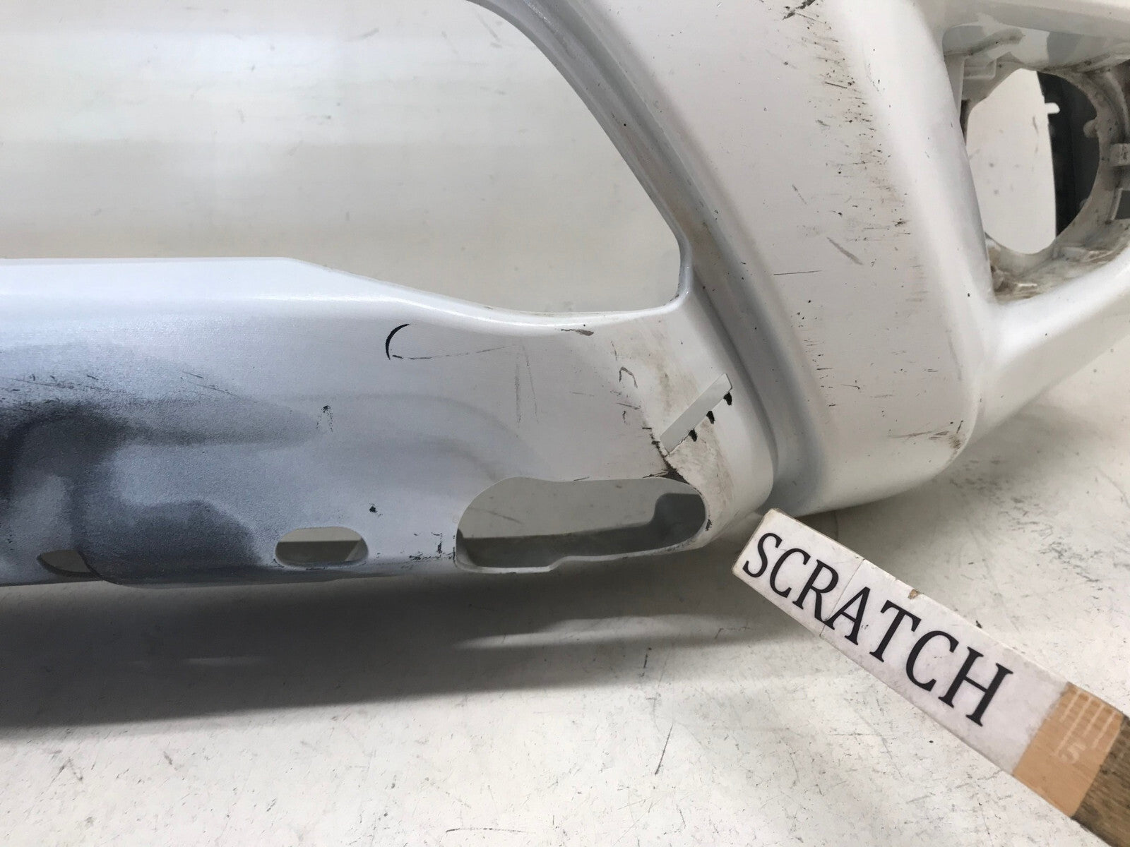 Front Bumper Cover White Toyota Tacoma Base/Prerunner 2012-2015 52119-04060 OEM