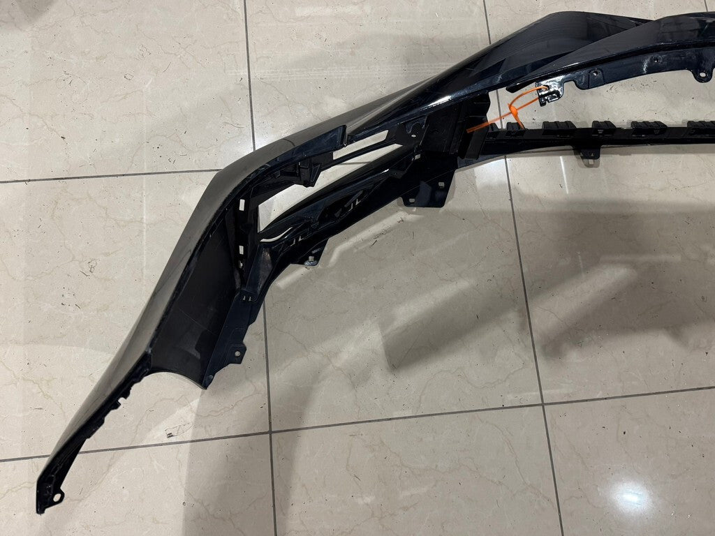 Front Bumper Cover Black 2020-2024 Toyota Corolla SE XSE CAPA
