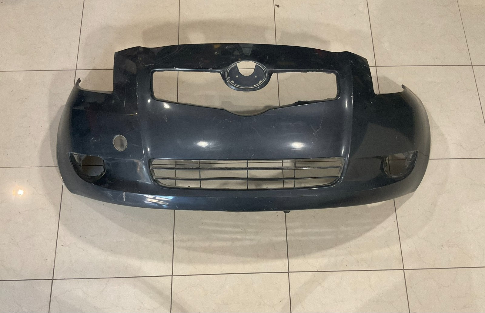 Front Bumper Cover Darkgrey 2007 2008 Toyota Yaris Hatchback CAPA