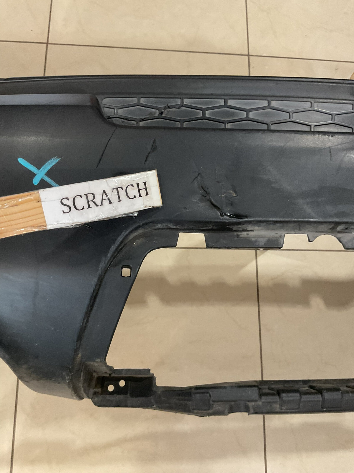 Rear Bumper Cover White Land Rover Range Rover Sport L494 2017 DK62-17F954+C OEM
