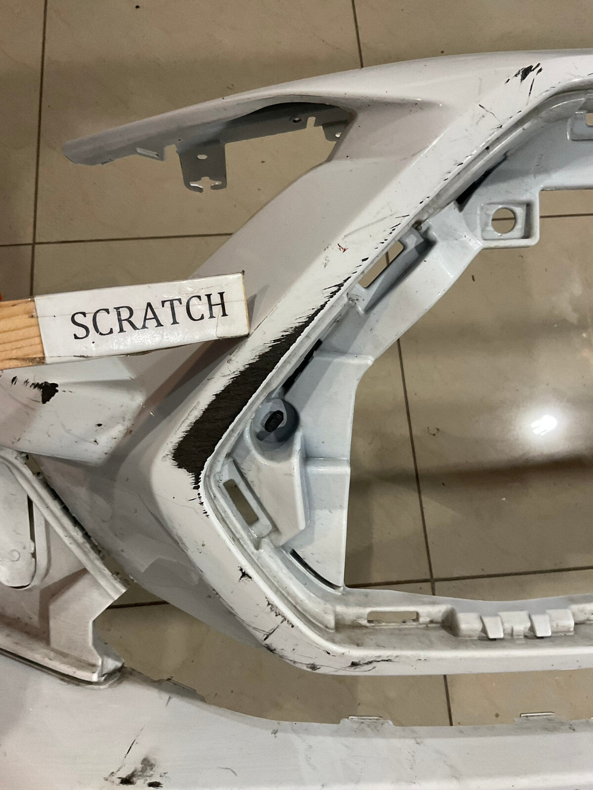 Front Bumper Cover White 2019-2023 Toyota RAV4 Adventure/TRD 52119-0R020 OEM