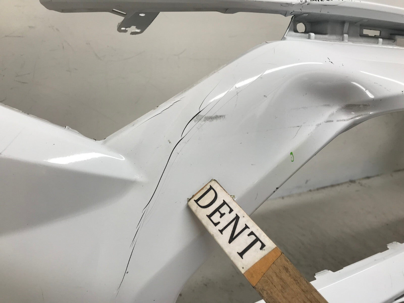 Front Bumper Cover White 2019-2022 Toyota RAV4 LE/XLE/Hybrid LE 52119-0R200 OEM
