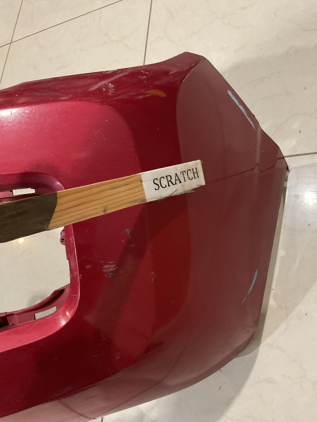 Front Bumper Cover Red 2016-2022 Toyota Tacoma 52119 04240 OEM