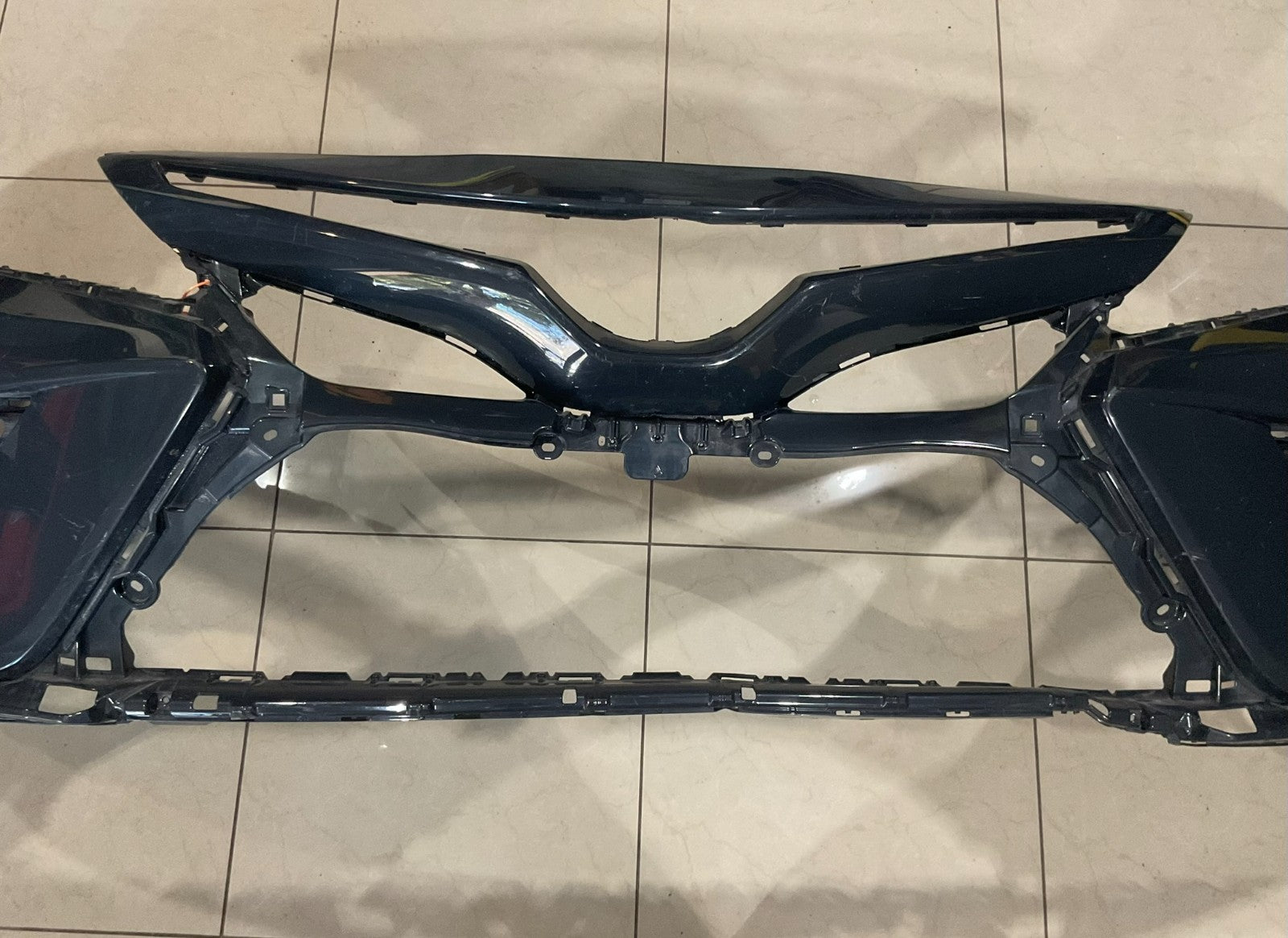 Front Bumper Cover Upper Dark Grey 2014-2016 Toyota Corolla S SE 52119+06e20 OEM