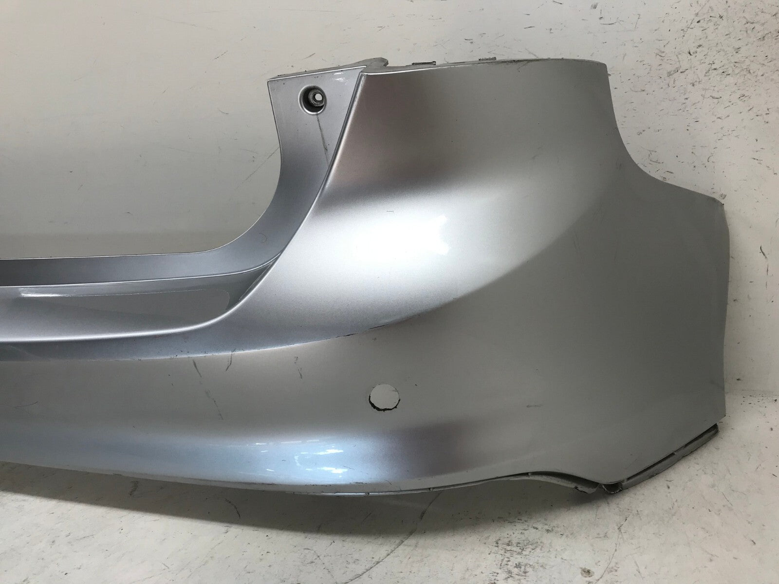 Rear Bumper Cover Silver 2012-2014 Ford Focus Hatchback BM5Z17K835CBPTM OEM