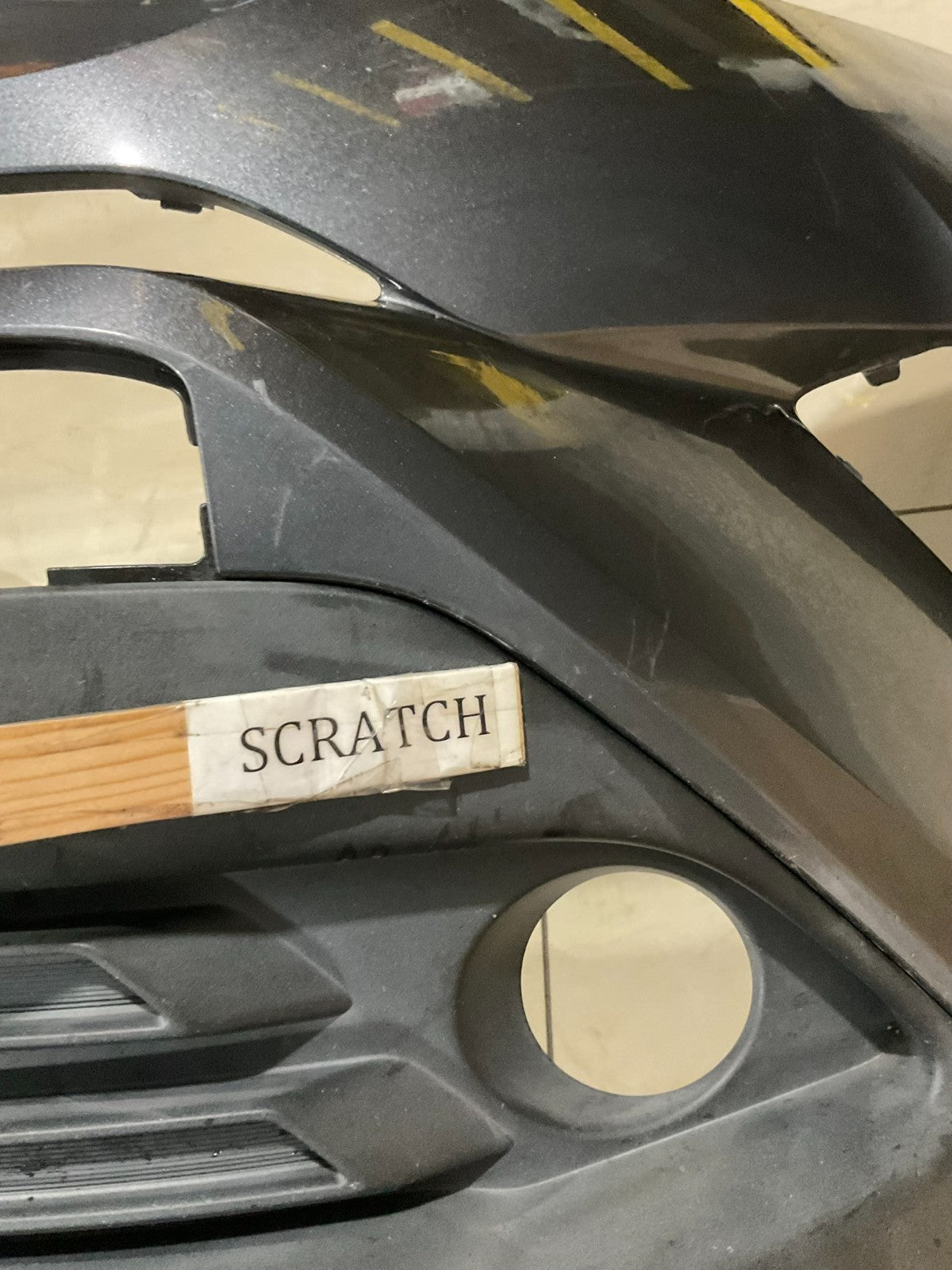 Front Bumper Cover Grey 2018 2019 Toyota C-HR 52119+f4050 OEM