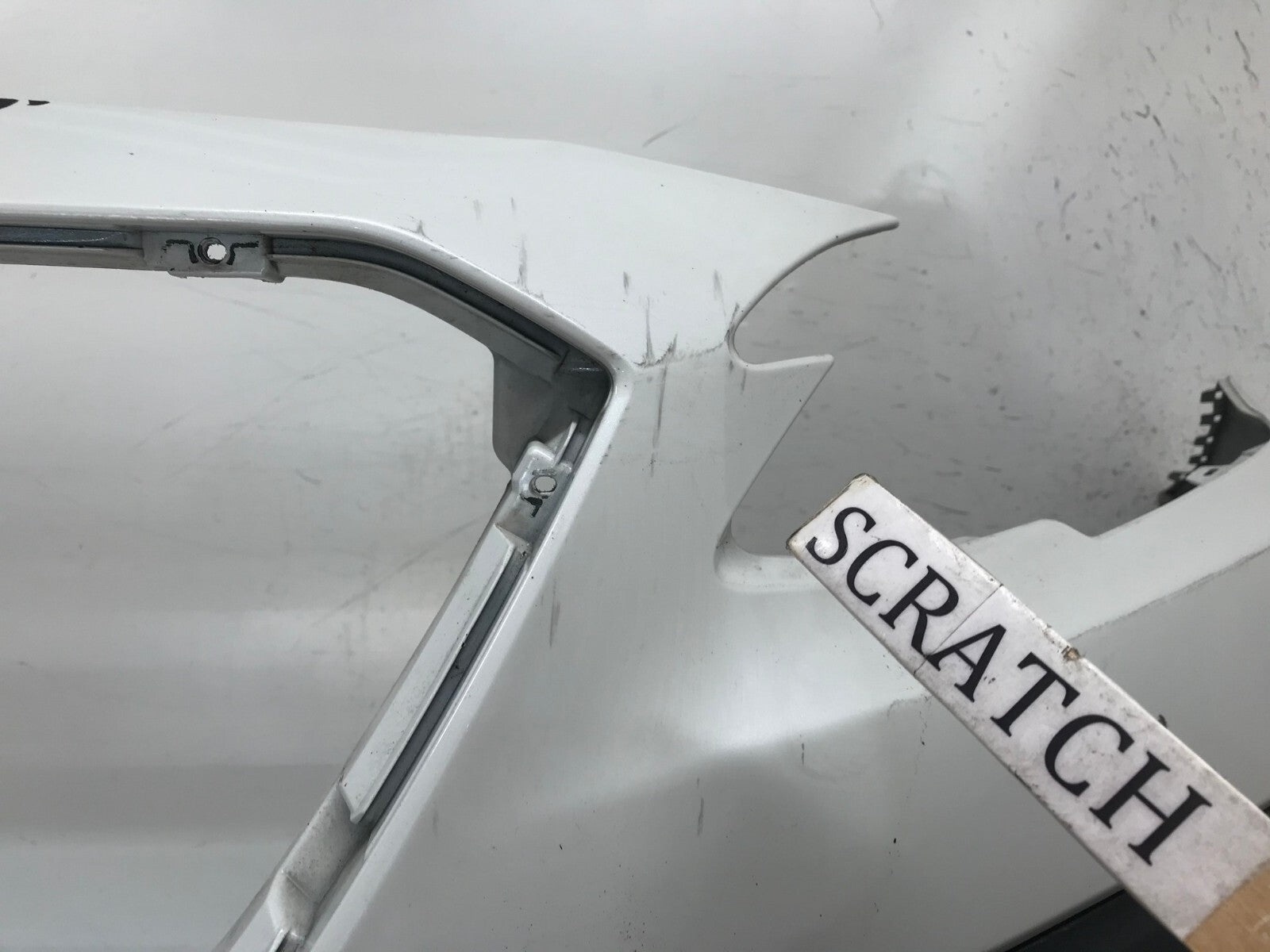 Front Bumper Cover White Subaru Outback 2020-2021 57704AN01A OEM