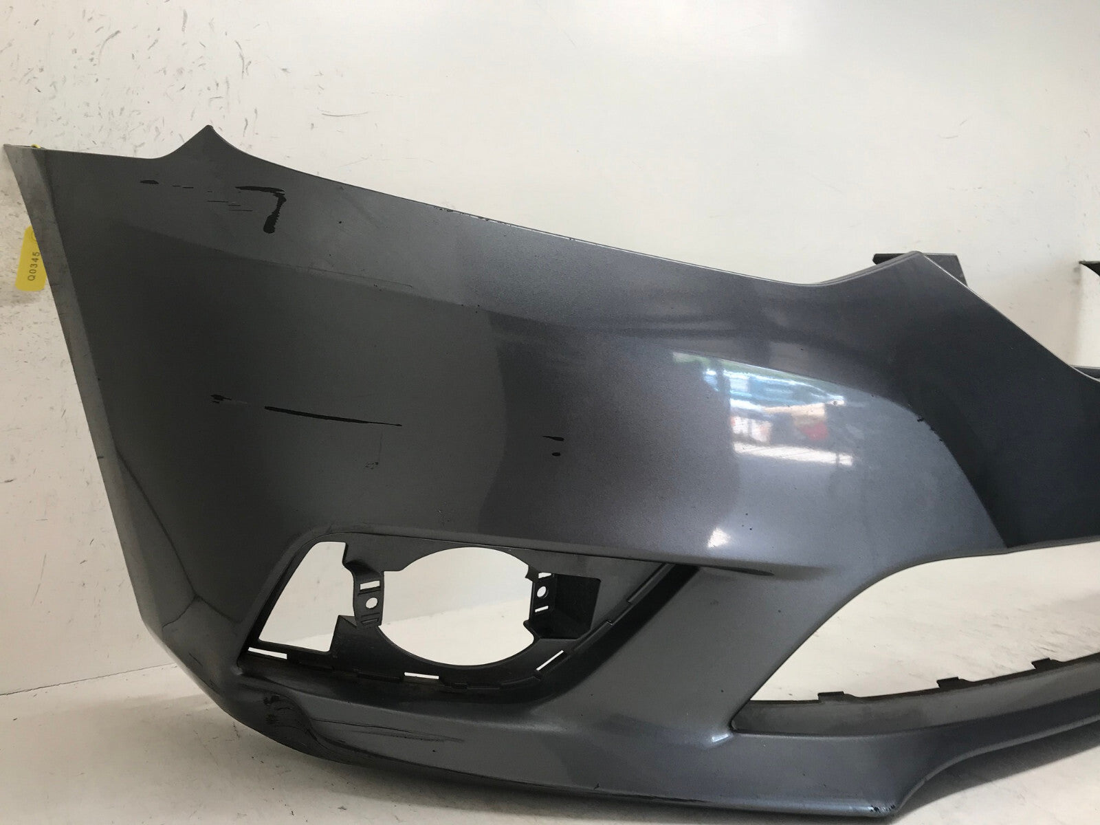 Front Bumper Cover Gray Nissan Sentra S SL SV FE S SR SR Turbo 2016-2018 OEM