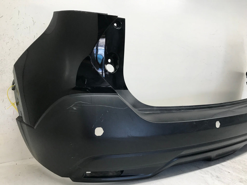 Rear Bumper Cover Nissan Kicks S/SV w/Sensor Holes Black 18 19 85022-5RB0H OEM0