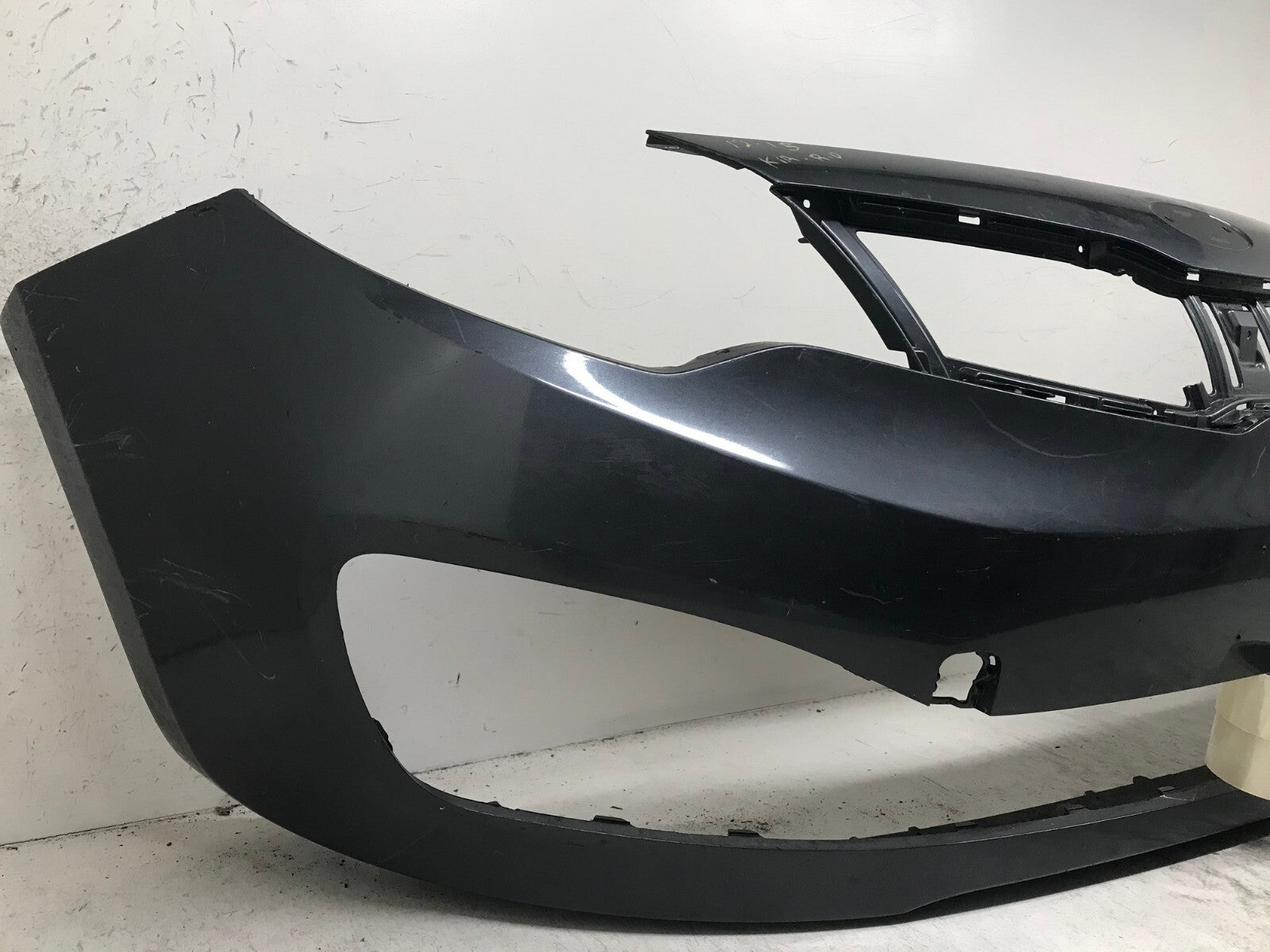 Front Bumper Cover Gray 2012-2015 Kia Rio Sedan LX SX EX 86511-1W000 OEM