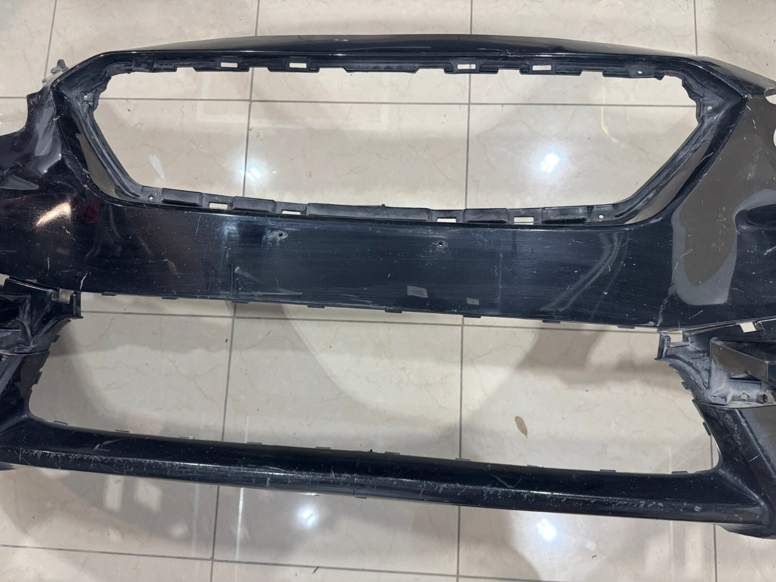 Front Bumper Cover Black 2020-2022 Subaru Legacy 57704AN00A OEM