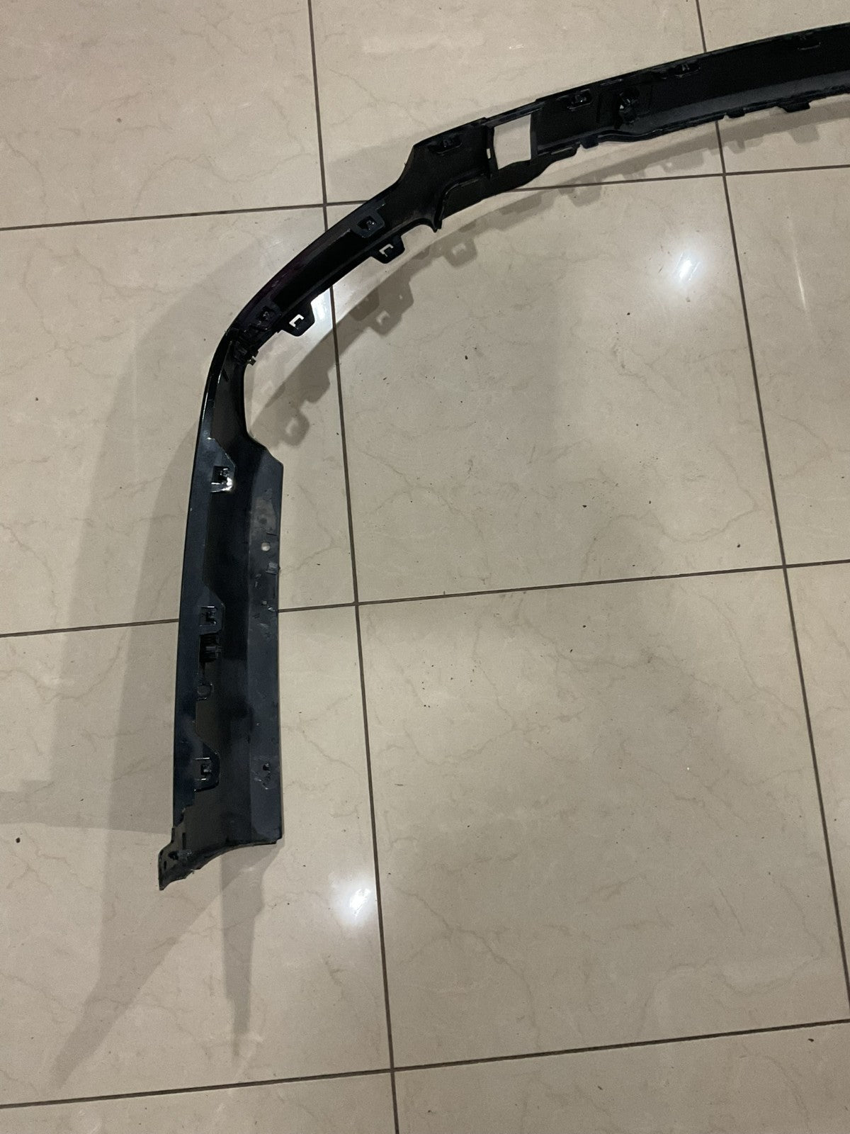 Rear Bumper Lower Valance Black 2019 - 2022 BMW X7 G07 5112+7209786 OEM