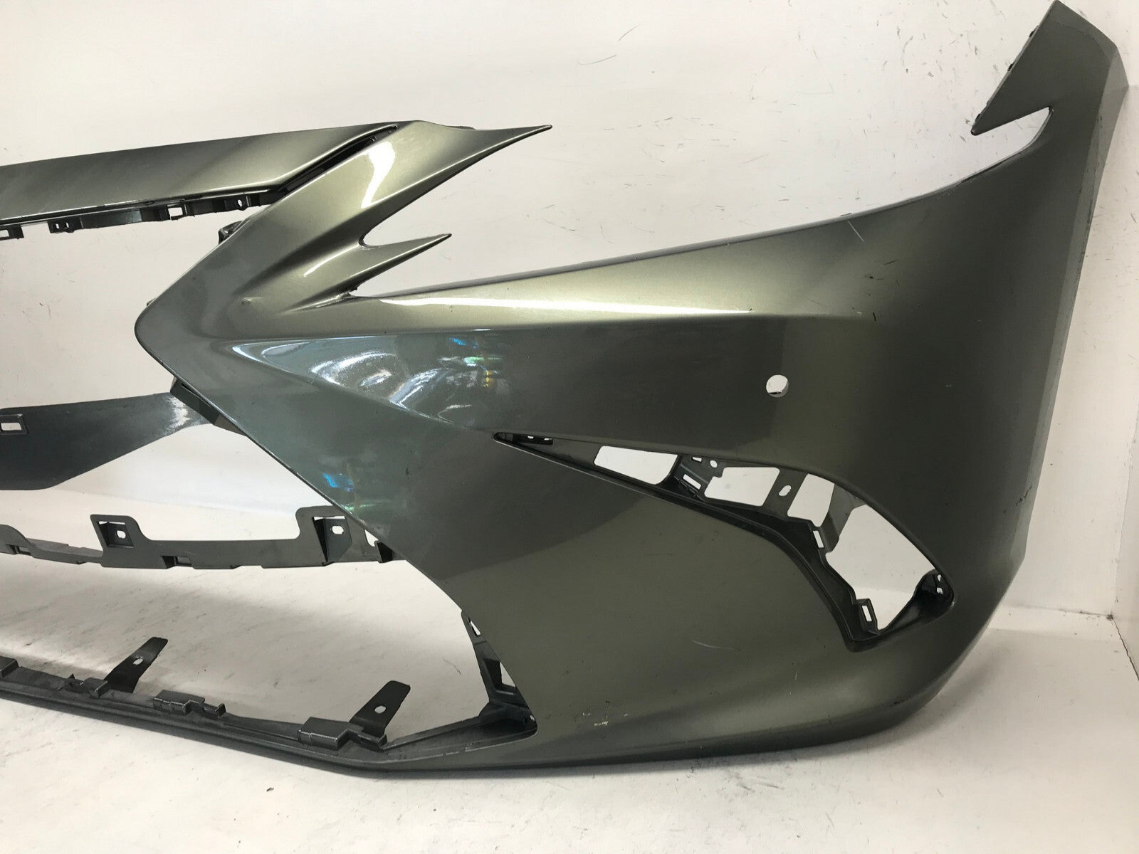 Front Bumper Cover Lexus ES350 Base w/Sensor Holes 6X0 2019 52119-06J00 OEM