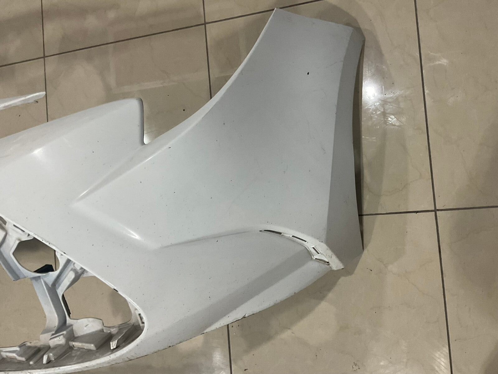 Front Bumper Cover White Toyota Corolla L/LE/XLE 2020-2021 52119-02N90 OEM