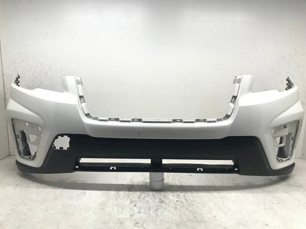 Front Bumper Cover White Subaru Forester Base Sport Touring 19 20 57704SJ010 OEM