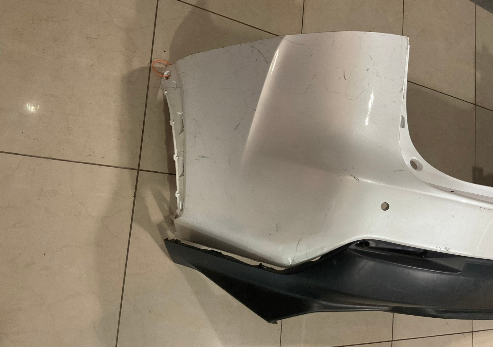 Rear Bumper Cover White Lexus NX300 2018-21 52169-78030 OEM