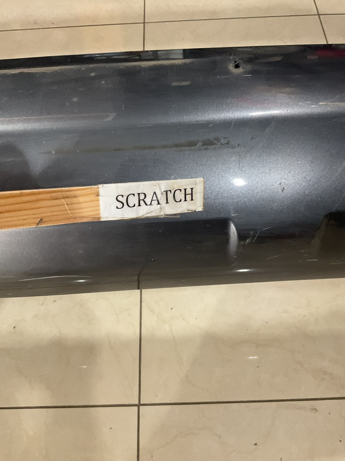 Front Bumper Cover Grey 2014-2023 Toyota 4Runner SR5 Base 52119+35210 OEM