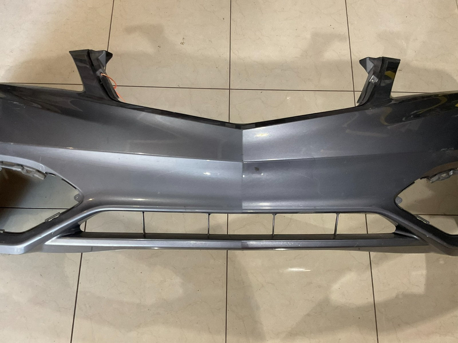 Front Bumper Cover Grey 2016-2018 Acura RDX CAPA