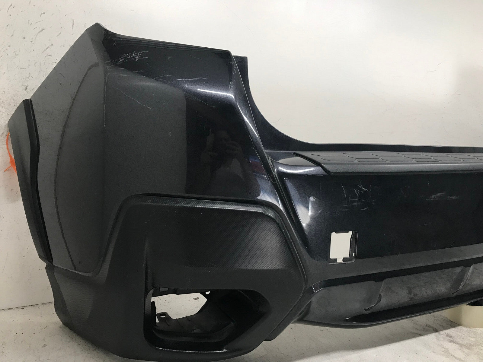 Rear Bumper Cover Gray Subaru CrossTrek 2018 2019 57704FL250 OEM