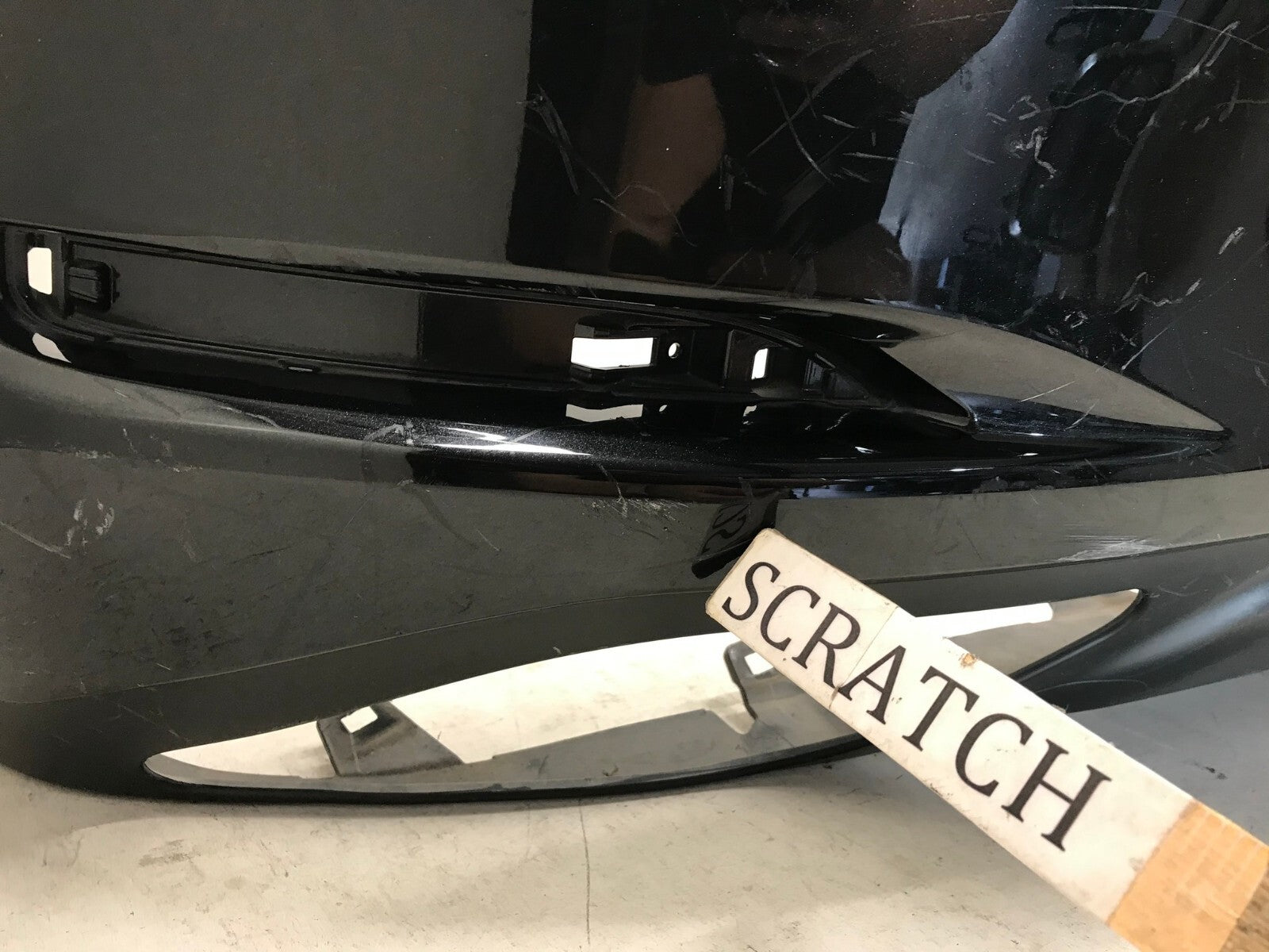 Rear Bumper Cover Black 2019-2020 Lexus ES350 w/Sensor Holes 52159-33470 OEM