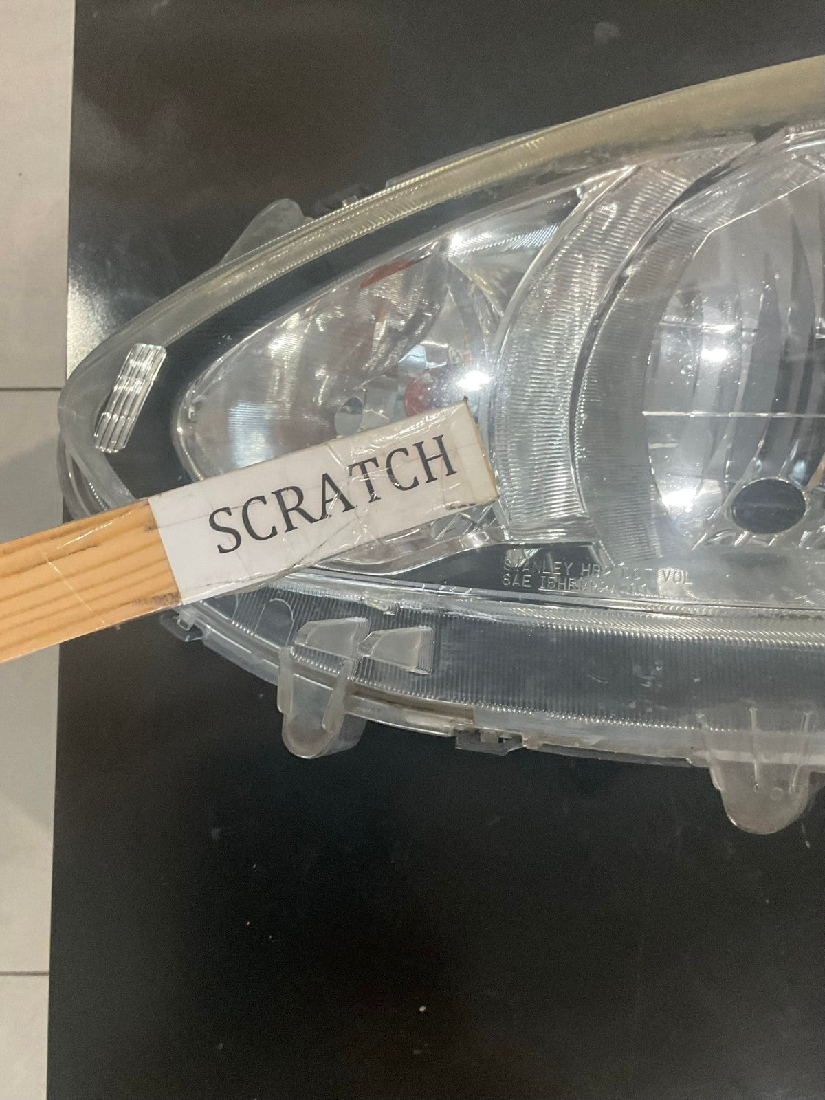 Headlight Left Driver LH 2019 Mitsubishi Mirage 8301C103 OEM