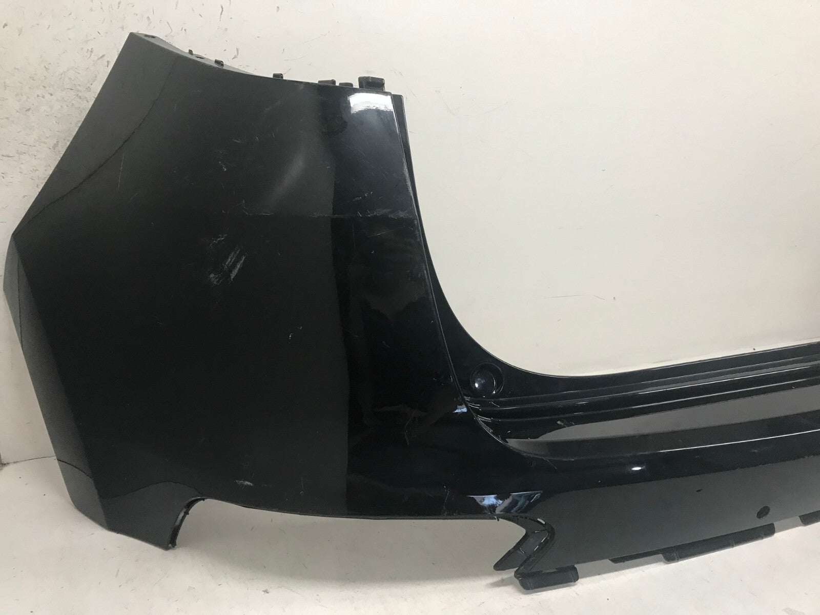 Rear Bumper Cover Black Kia Sportage EX/LX/S/SX Turbo 20 2021 w/Sensor Holes OEM