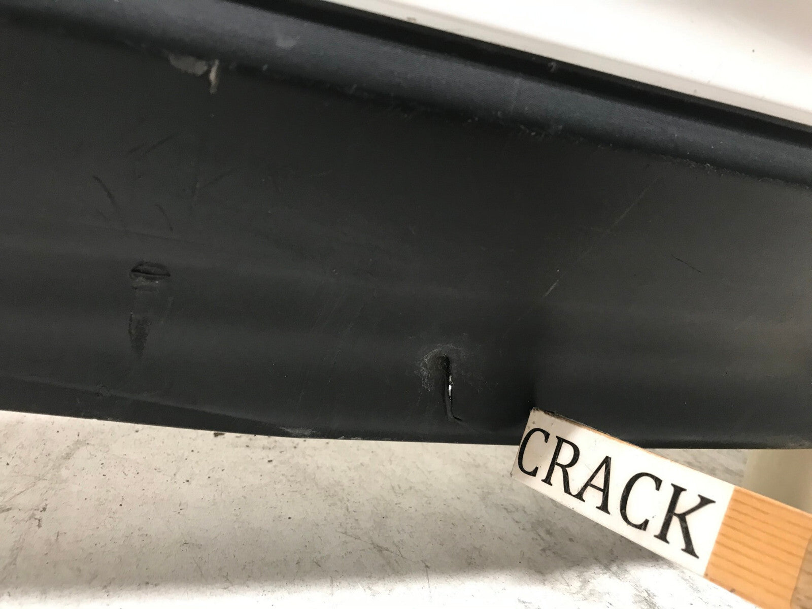 Rear Bumper Cover White Mitsubishi Outlander Sport ES SE 13-2015 6410B860ZZ OEM