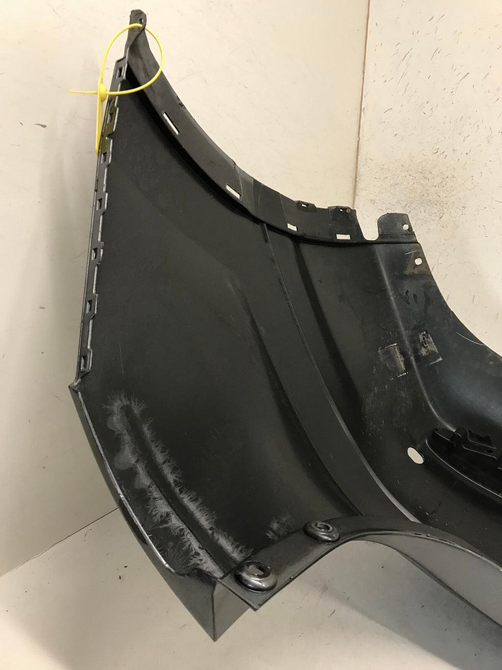 Rear Bumper Cover Gray Nissan Rogue Sport S/SL/SV 2017-2019 w/Sensor Holes OEM