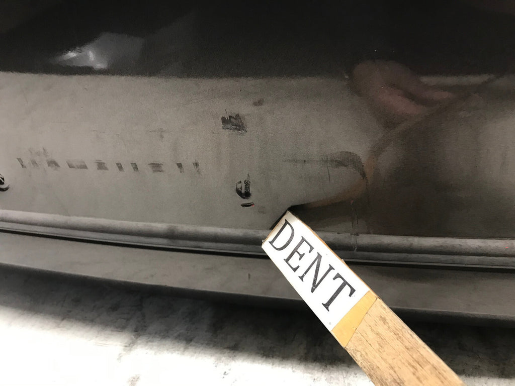 Rear Bumper Cover Gray 2012-2015 BMW 320i Sedan Standard Type w/Sensor Holes OEM