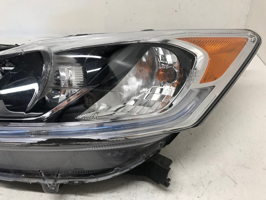 Headlight Damaged LH Driver Honda Accord LX Sedan 16-2017 33150T2AA61 OEM
