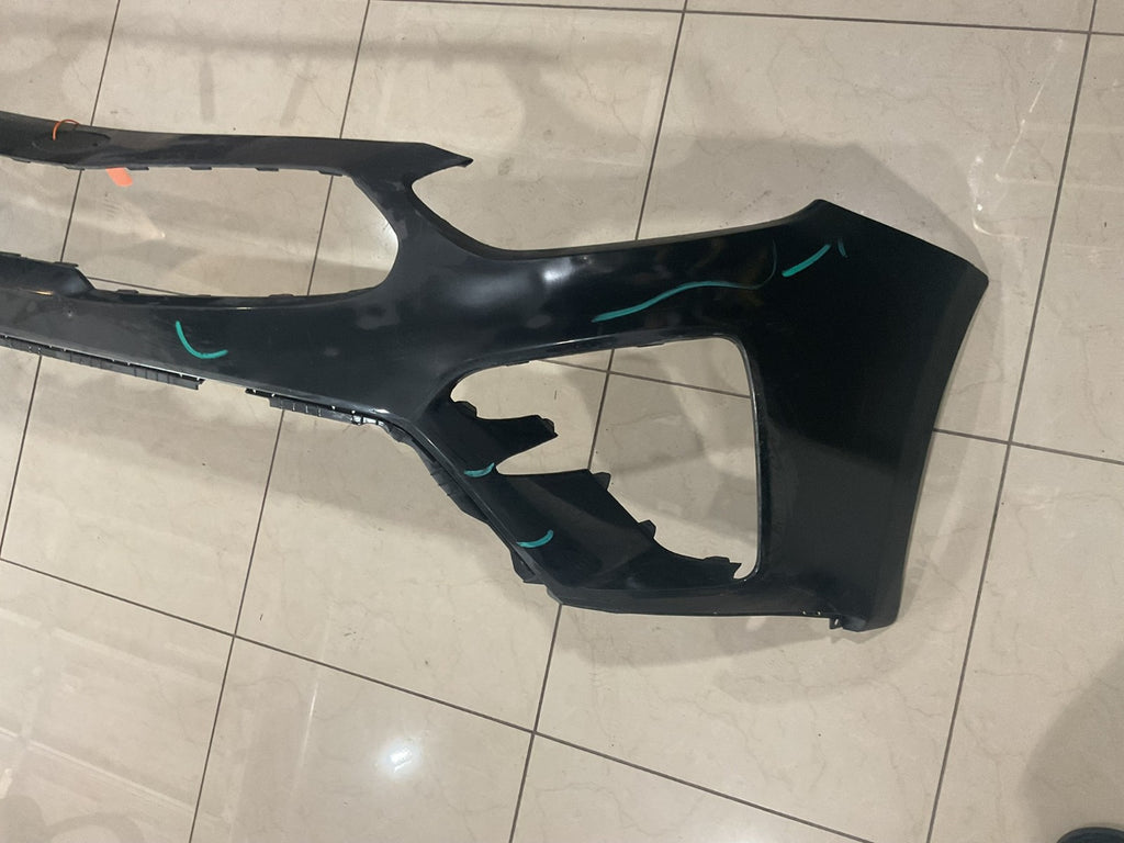 Front Bumper Cover Black 2019 2020 2021 Kia Forte 86511+M7000 OEM