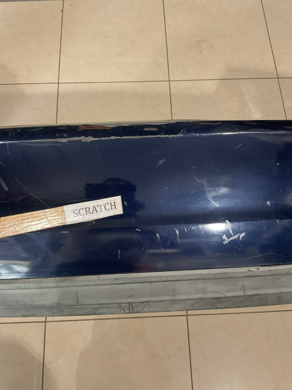 Rear Bumper Cover Blue 2012-2015 Volkswagen Passat B7 561+807+421+B OEM