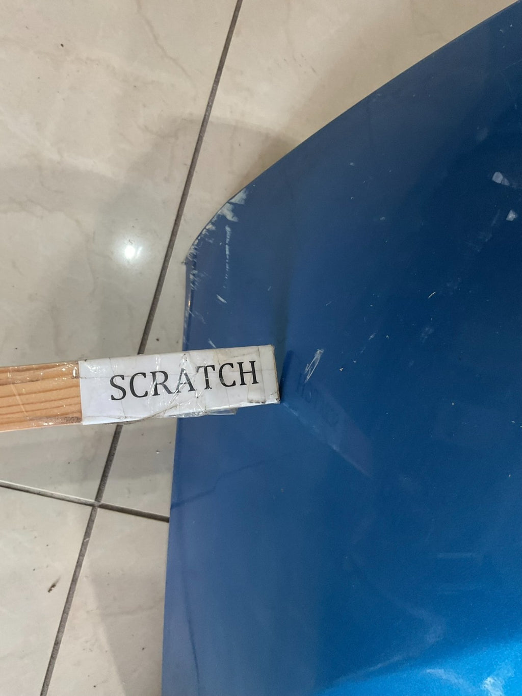 Rear Bumper Cover Blue Toyota Corolla iM Scion 2016 CAPA