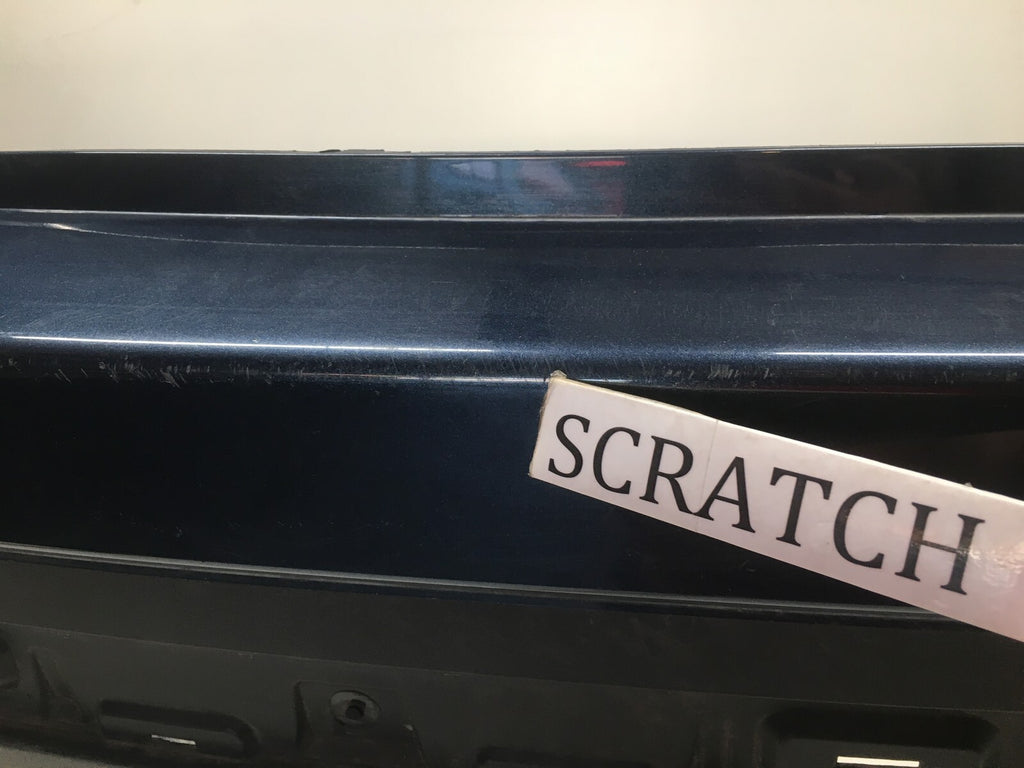 Rear Bumper Cover Nissan Pathfinder Platinum/SV Hybrid w/o Sens Holes 13-16 OEM