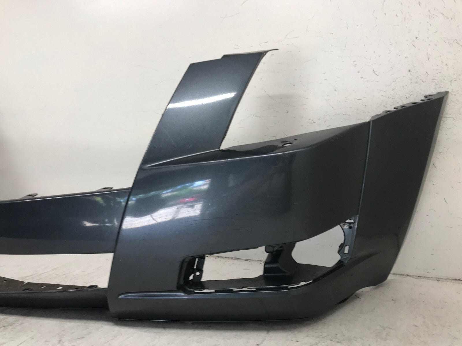 Front Bumper Cover Gray 2008-2013 Cadillac CTS Base/Performance 25793663 OEM