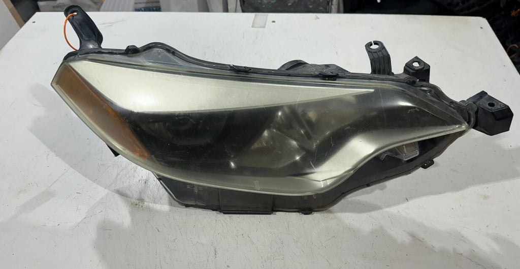 Headlight Damaged 2014-2016 Toyota Corolla Left LH Driver SAE+AHLHR14PP2 OEM