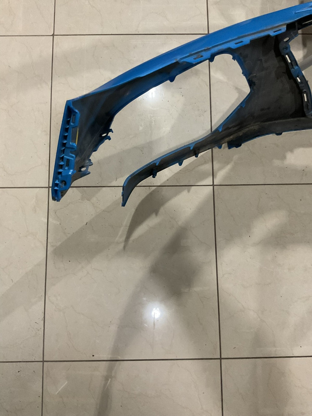 Front Upper Bumper Cover Blue 2018-2020 Hyundai Kona SE SEL 86511+j9000 OEM