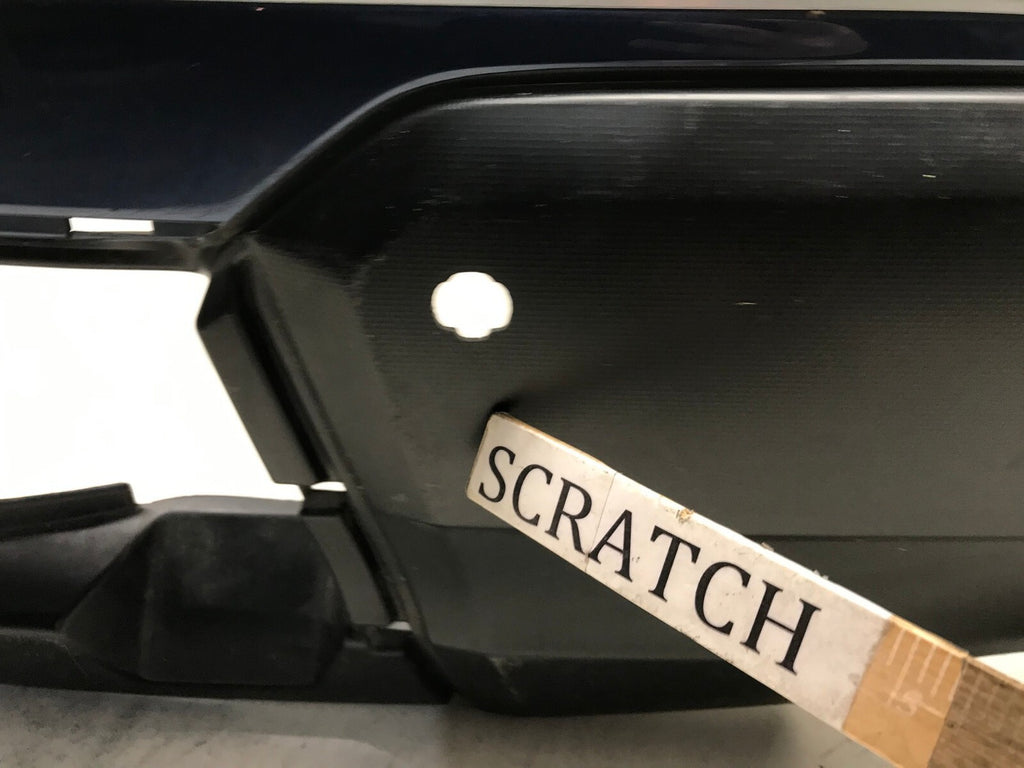 Rear Bumper Cover Blue Subaru Ascent Base Limited Premium 19 20 w/Sens Holes OEM