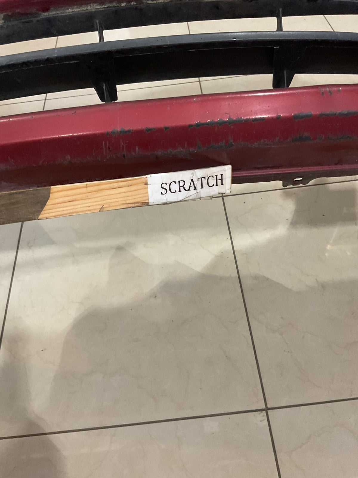 Front Bumper Cover Red 2010-2013 Nissan Altima Coupe 62022+zx10h OEM
