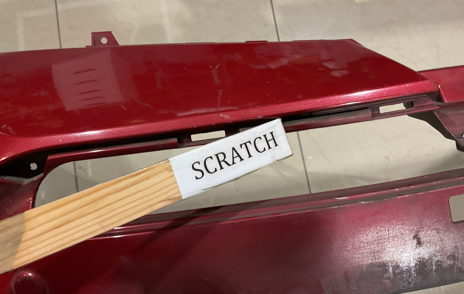 Front Bumper Cover Red Toyota Corolla SEX/SE 17-18 52119-02L50 OEM