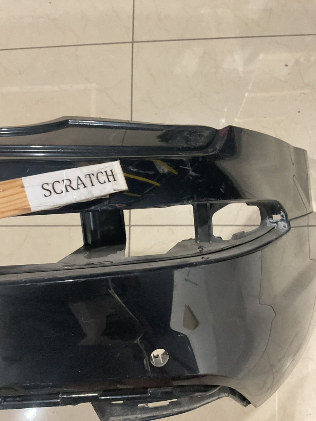 Rear Bumper Cover Black Audi Q7 2017 2018 2019 4M0+807+511 OEM
