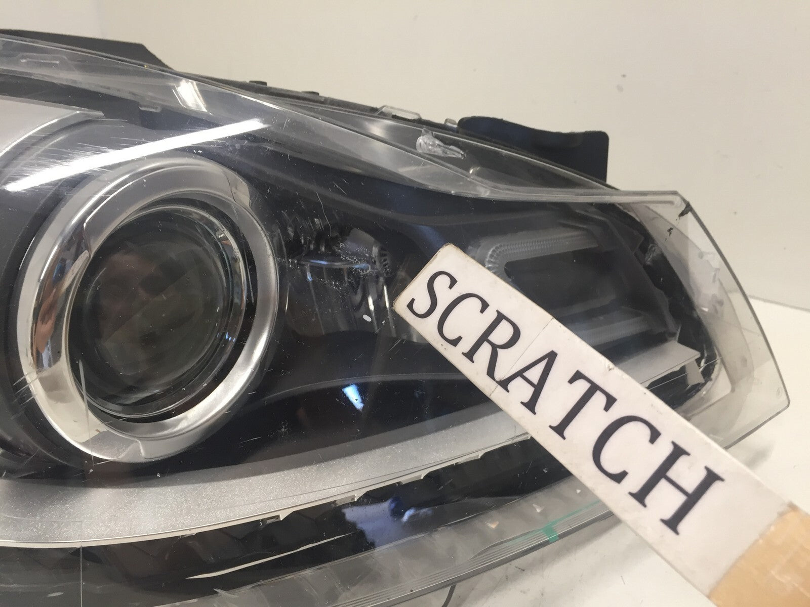 Headlight Damaged Right Passenger Side RH Mercedes Benz C-Class 12-15 CAPA