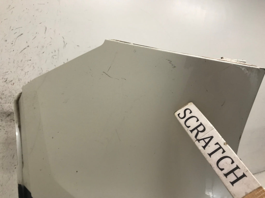 Rear Bumper Cover White Nissan Rogue Sport S/SL/SV 2017-2019 w/Sensor Holes OEM