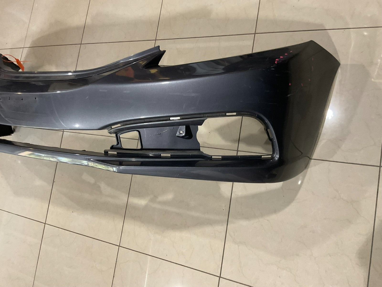 Front Bumper Cover Grey Honda Civic EX LX EX L Hybrid 13-2015 71101+tr3+a500 OEM