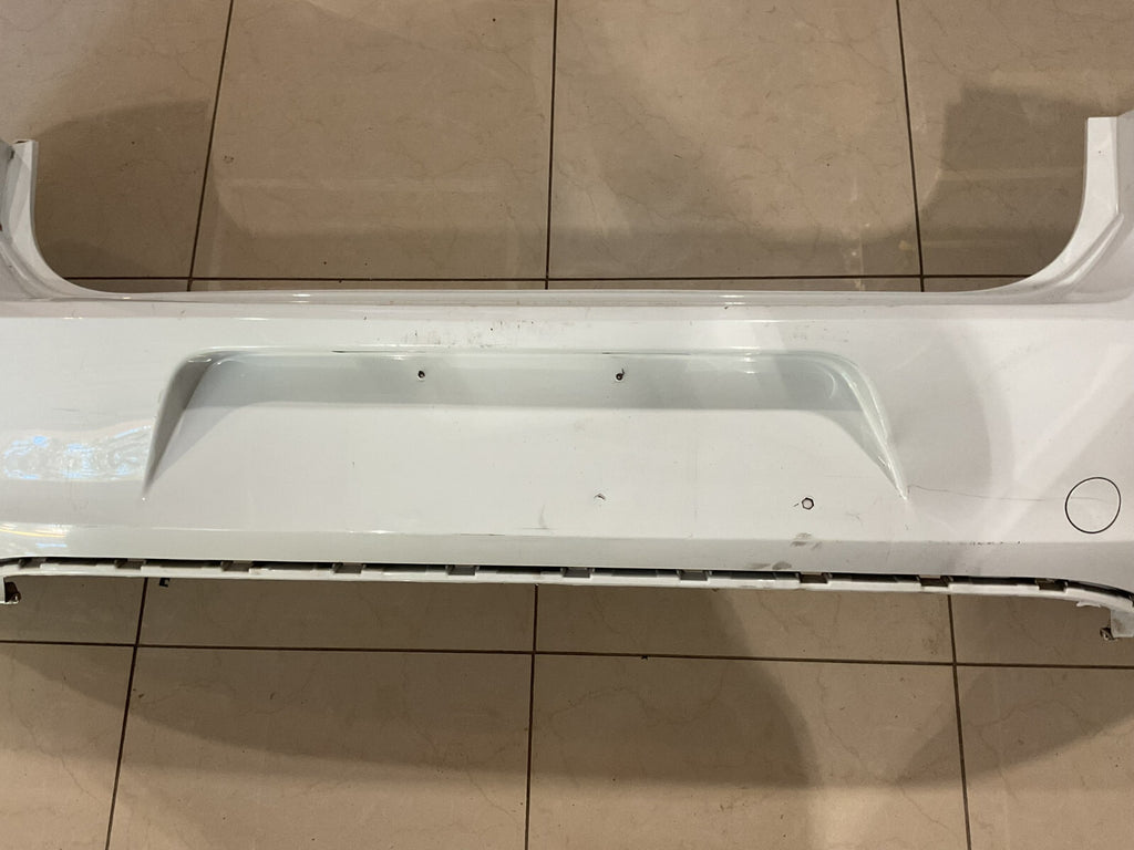 Rear Bumper Cover White 2018-2019 Volkswagen Golf GTi 5GM+807+421 OEM