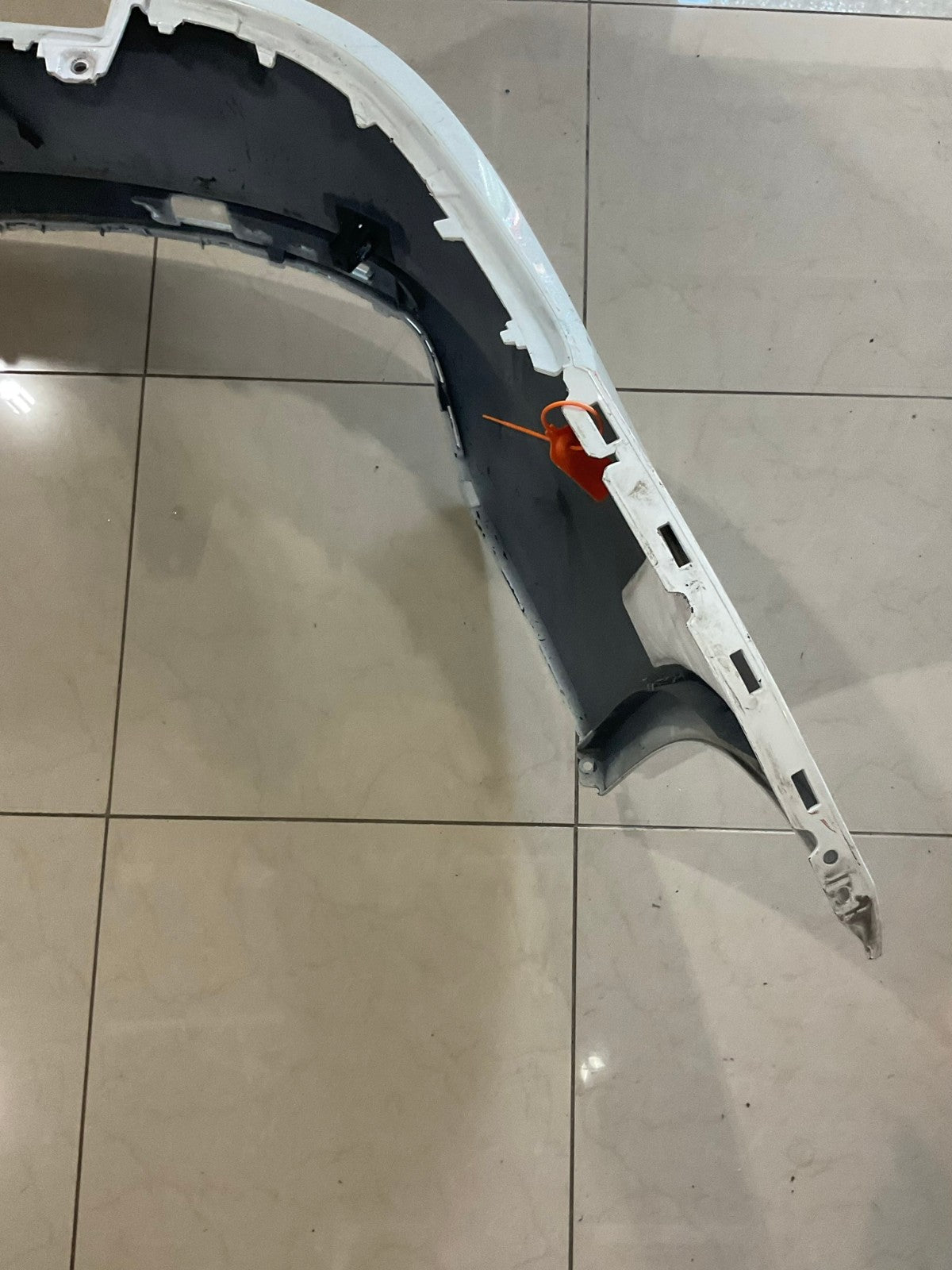 Rear Bumper LOCAL White 2019 Porsche Macan 971+807+421 OEM