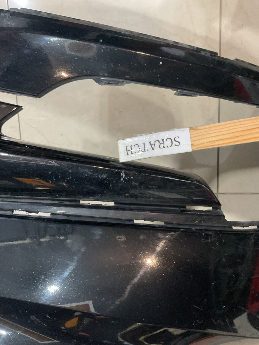 Front Bumper Cover Black 2017-2020 Acura MDX 71101 TZ5 A000 OEM