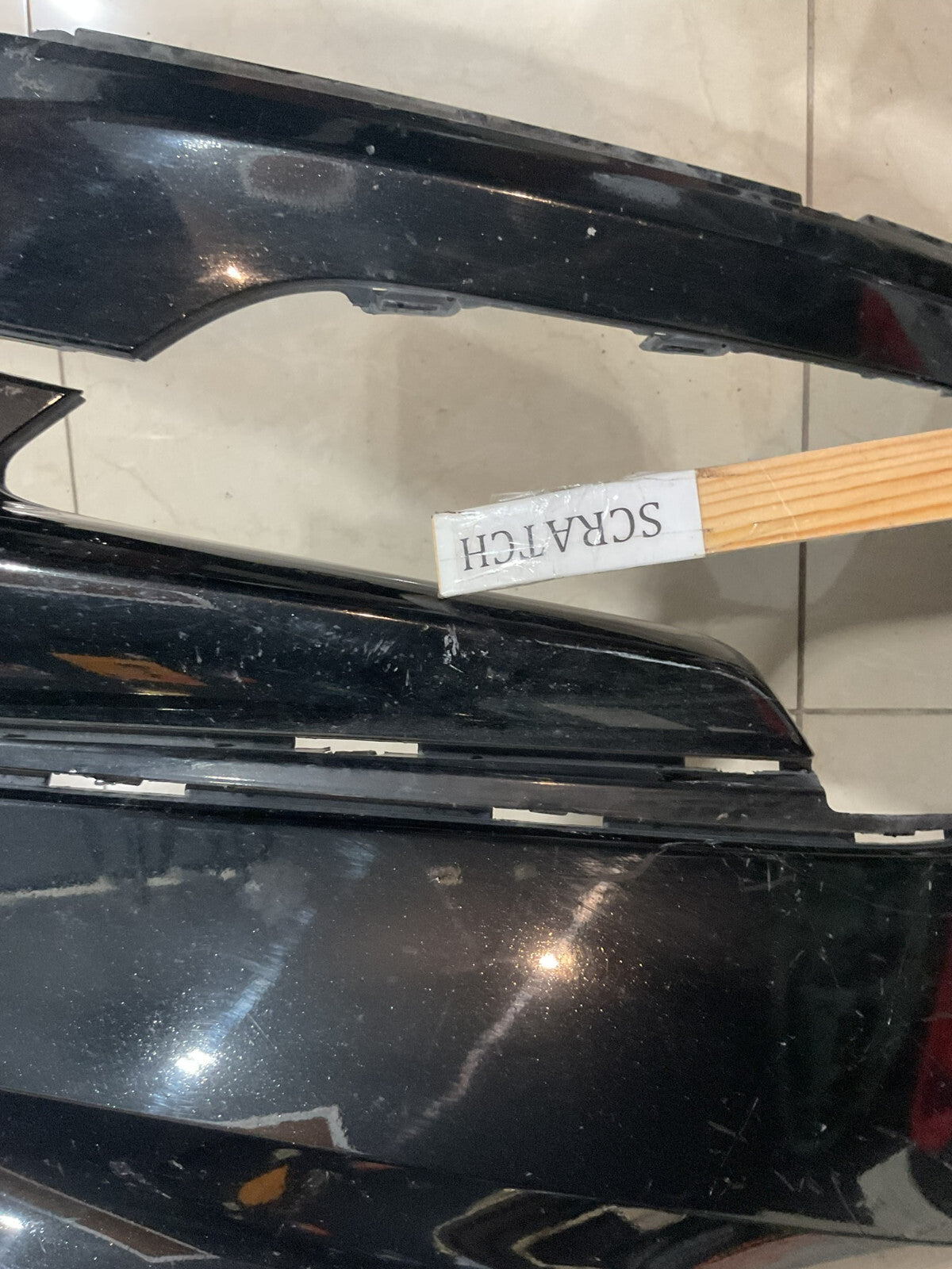 Front Bumper Cover Black 2017-2020 Acura MDX 71101 TZ5 A000 OEM