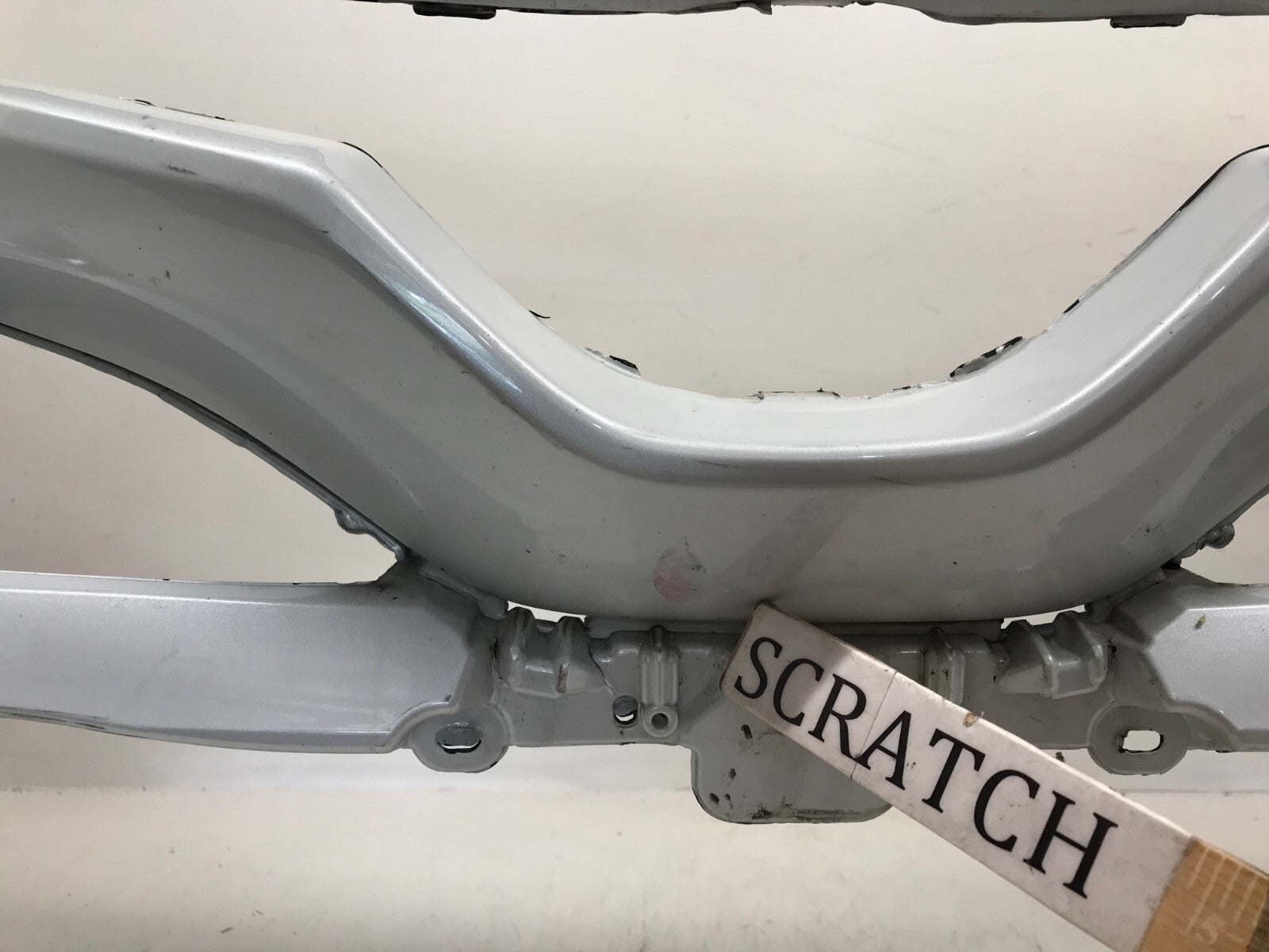 Front Bumper Cover White Toyota Camry 2017 2018 CAPA
